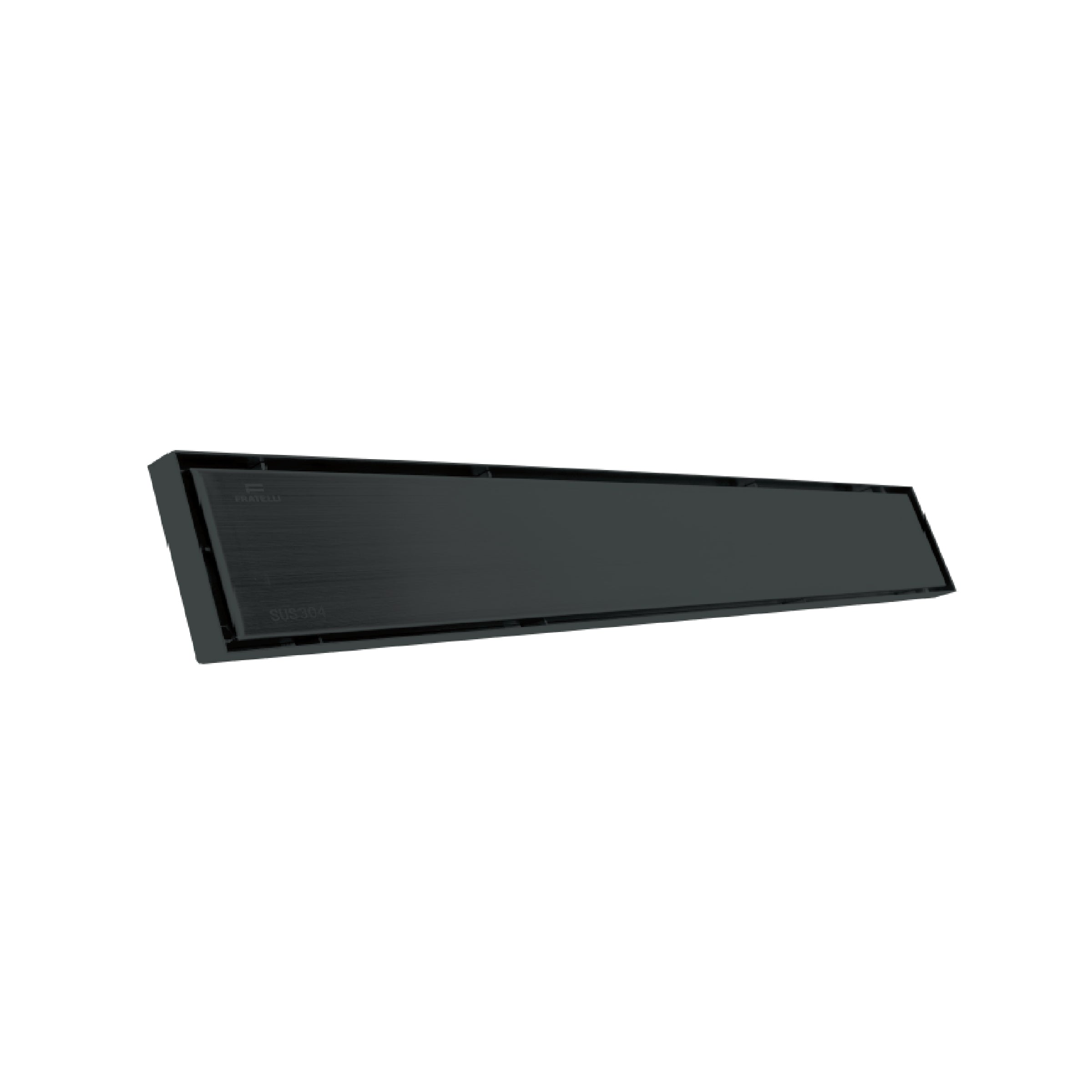 SUMIDERO REVERSIBLE BLACK -304 SUS 31.5"- FRATELLI